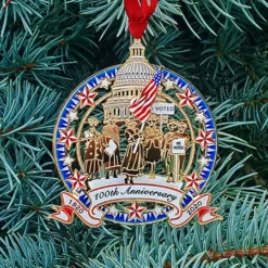 100th Anniversary Women's Right To Vote Ornament