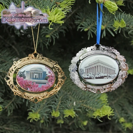 2009 Washington DC Memorial Ornament Set 1 2009 Washington DC Memorial Ornament Set