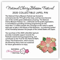 2020 National Cherry Blossom Festival Pin
