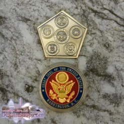 Great Seal And Armed Forces Coin Set