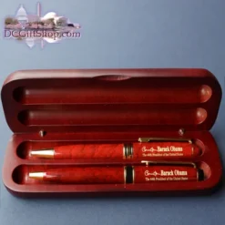 Commemorative Obama Wooden Pen Set