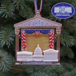 Enduring Faith In America Ornament