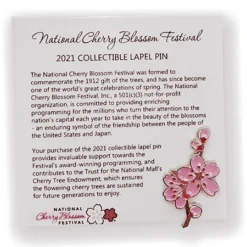 2021 National Cherry Blossom Collectible Lapel Pin