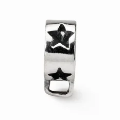 Sterling Silver Reflections Star W/Loop For Click-on Bead