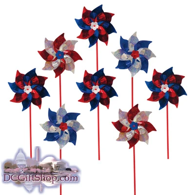 Gant Paradise -Gant Paradise Patriotic Mylar Pinwheels L